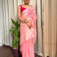 BEAUTIFUL RICH PALLU & JACQUARD WORK ON ALL OVER THE SAREE