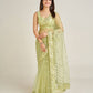 Net saree with sequins & dori work Saree
