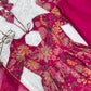 PURE SOFT ROMANSILK CHANDERI DISCHARGE PRINT FABRIC