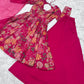 PURE SOFT ROMANSILK CHANDERI DISCHARGE PRINT FABRIC