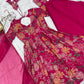 PURE SOFT ROMANSILK CHANDERI DISCHARGE PRINT FABRIC