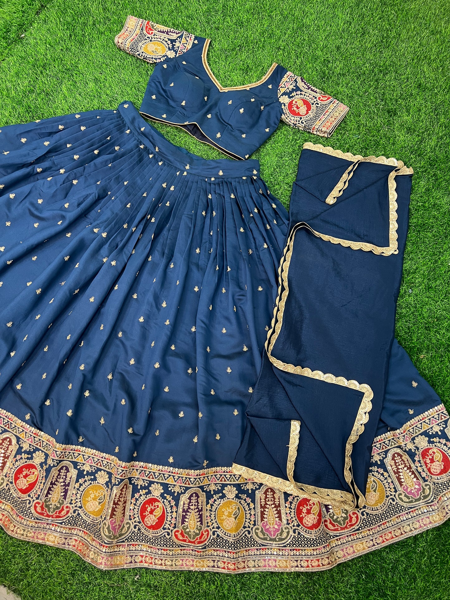 Damaniya Lehenga Choli (Full Stitched)