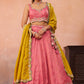 New Designer Heavy Work With Fabriced Lehenga
