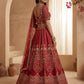 Gadhwal Silk And Dupatta Are Fabricated On Net Pair Lehenga