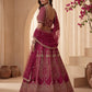 Gadhwal Silk And Dupatta Are Fabricated On Net Pair Lehenga