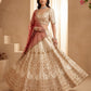 Gadhwal Silk And Dupatta Are Fabricated On Net Pair Lehenga