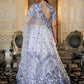 Sehen Sie umwerfend aus in diesem wunderschönen cremefarbenen Lehenga-Set