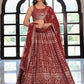 Art Silk Pair With Dupatta Are Georgette Lehenga
