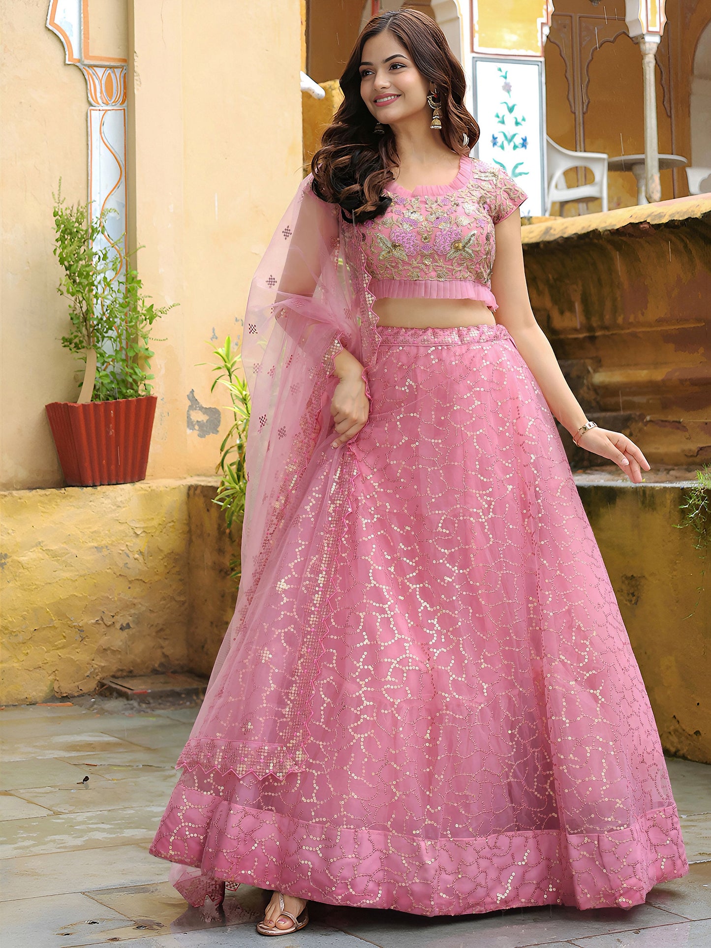 Fancy Designer Premium Looks Lehenga