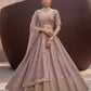 Fancy Designer Various Sequance Embroidery Crystal Pipe Hand Work Lehenga