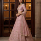 Fancy Designer Multy Thread Dori Embroidery Zarkhan Diamond Work Lehenga
