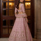 Fancy Designer Multy Thread Dori Embroidery Zarkhan Diamond Work Lehenga