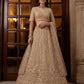 Fancy Designer Multy Thread Dori Embroidery Zarkhan Diamond Work Lehenga