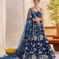Butterfly Net Party Wear Designer Lehenga