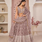 Butterfly Net Party Wear Designer Lehenga
