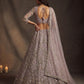 Beautified With Fancy Jari Sequanc Multy Thread Dori Embroidery Work Lehenga