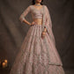 Beautified With Fancy Jari Sequanc Multy Thread Dori Embroidery Work Lehenga