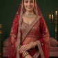Beautified With Fancy Jari Sequance Dori Embroidery Beads Work Lehenga