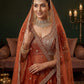 Beautified With Fancy Jari Sequance Dori Embroidery Beads Work Lehenga