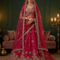 Beautified With Fancy Jari Sequance Dori Embroidery Beads Work Lehenga