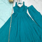 PURE ROMANSILK CHANDERI FABRIC FULLY FLAIR ANARKALI