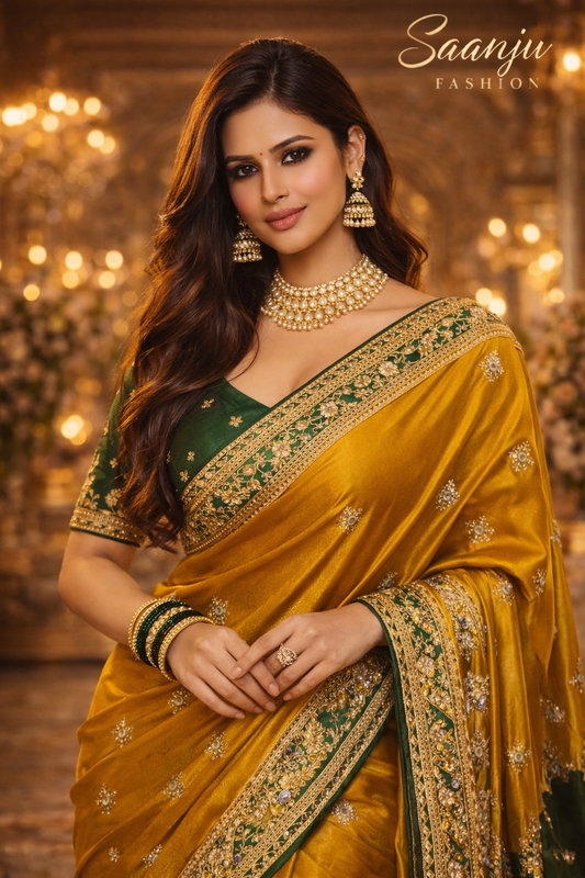 Premium Designer Banglory Silk Saree (Copy)