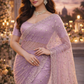 Luxury Designer GMY Silk Heavy Beads Saree