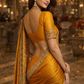 Luxurious GMY Silk Two-Tone Saree