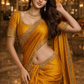 Luxurious GMY Silk Two-Tone Saree