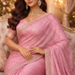 Premium GMY Silk Beads Work Saree