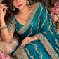 Premium GMY Silk Saree with Heavy Jari & Jarkhan Diamond Work