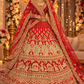 Premium Silk Bridal Lehenga With Heavy Diamond Work Choli