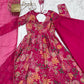 PURE SOFT ROMANSILK CHANDERI DISCHARGE PRINT FABRIC