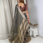 Fandy Silk zari weaving jacquard in full saree pallu and border