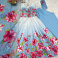 HEAVY PURE SOFT ORGANJA SILK FLORAL PRINT 3 PEACE