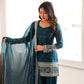 PRESENTING NEW FENDY SILK FABRIC WITH EMBROIDERY SEQUENCE SUIT