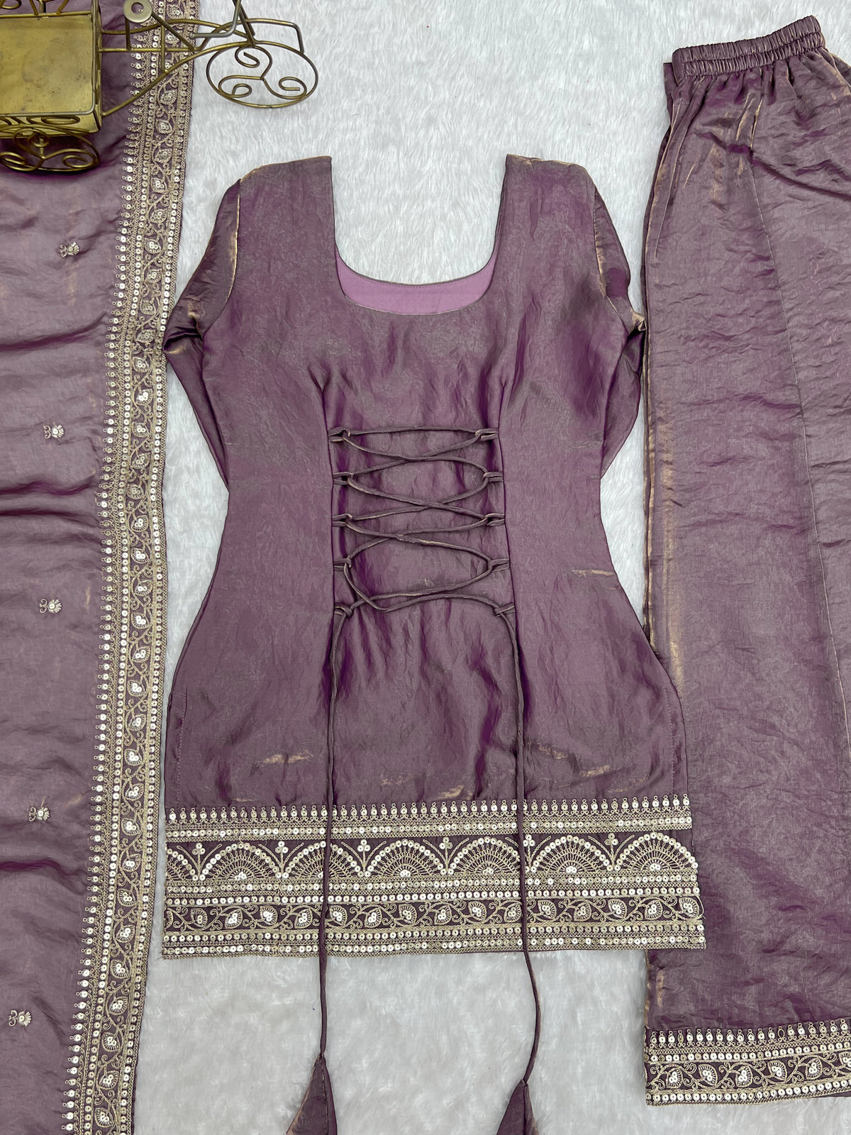 PREMIUM-FERTIGANZUG-SET AUS ANARKALI