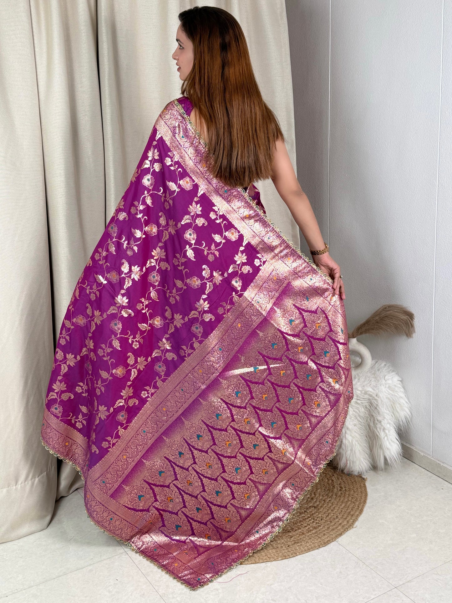 Banarasi silk festive season special with this silk beauty saree