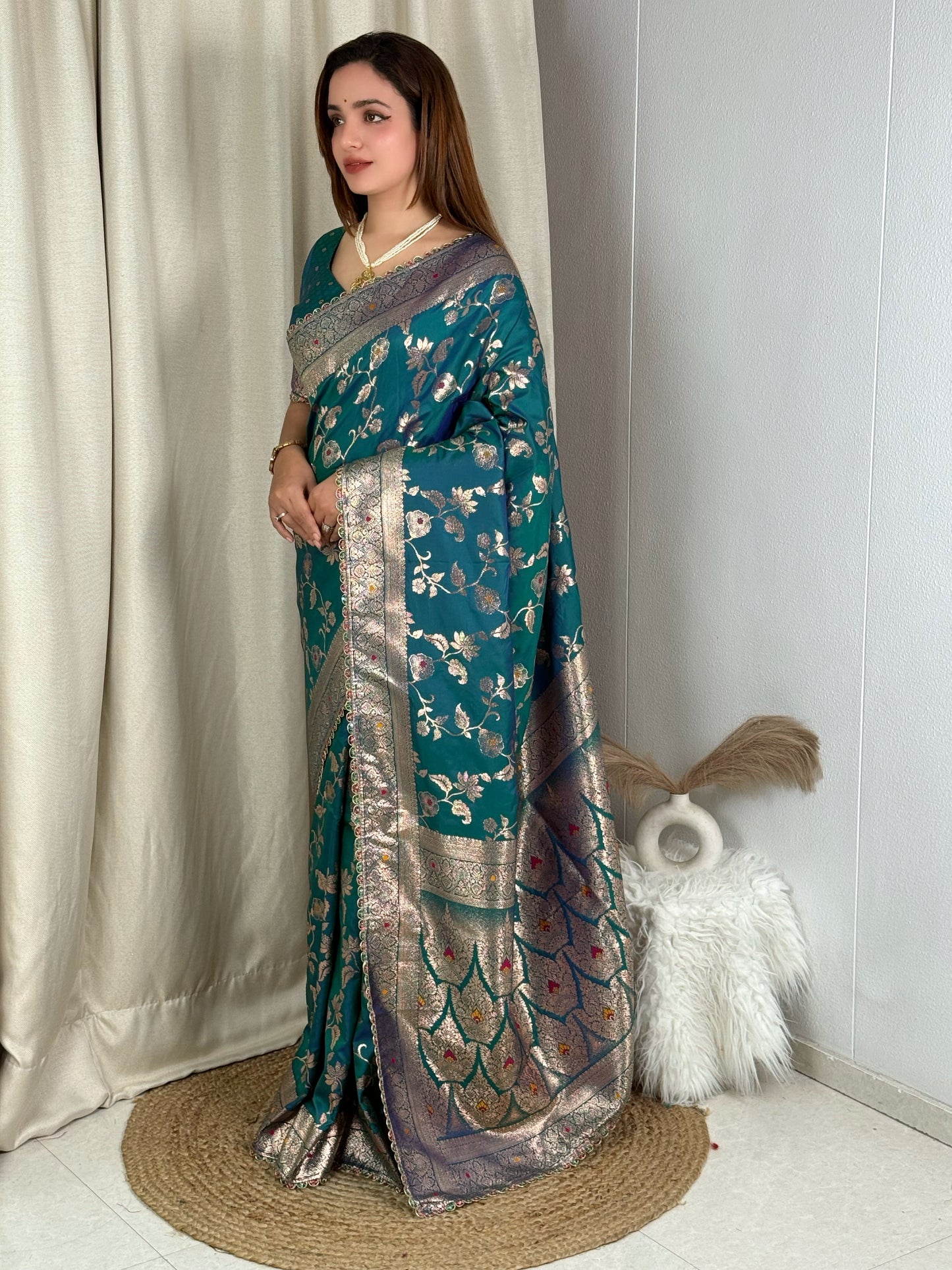 Banarasi silk festive season special with this silk beauty saree