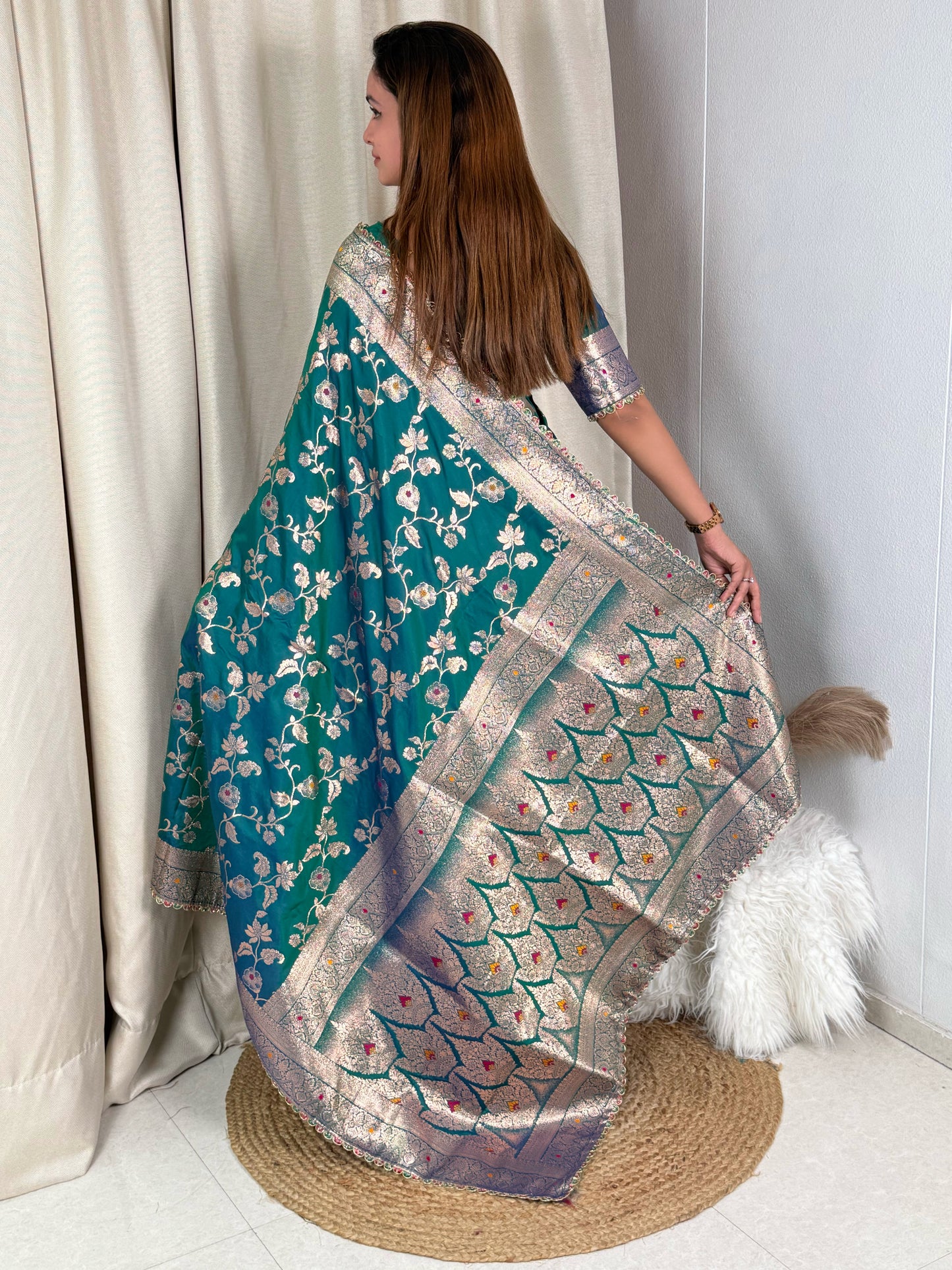 Banarasi silk festive season special with this silk beauty saree