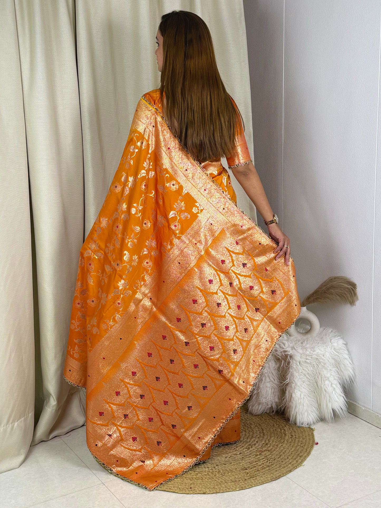 Banarasi silk festive season special with this silk beauty saree