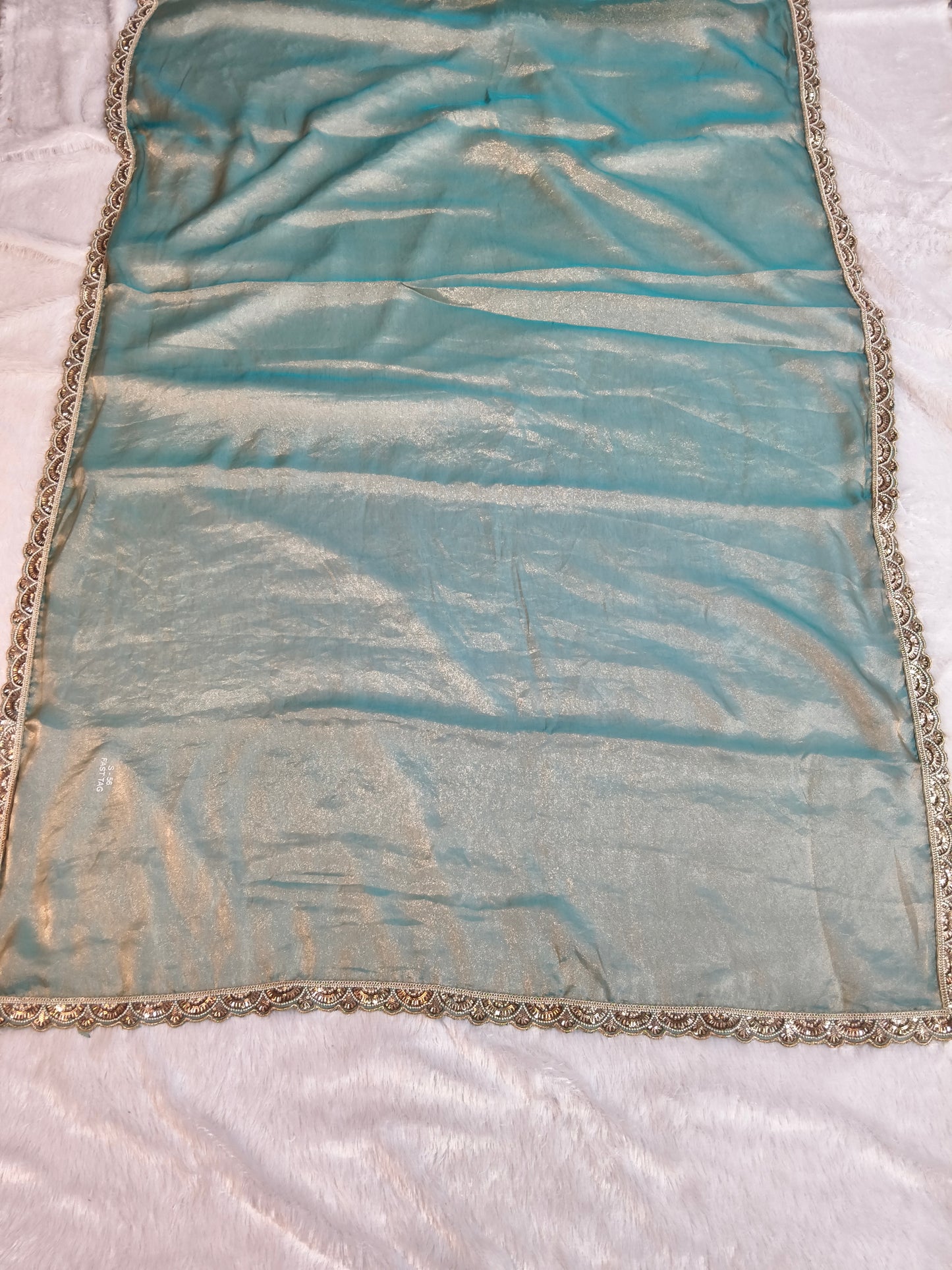 Premium Gamy Silk Saree Set with Heavy Beads Work Blouse