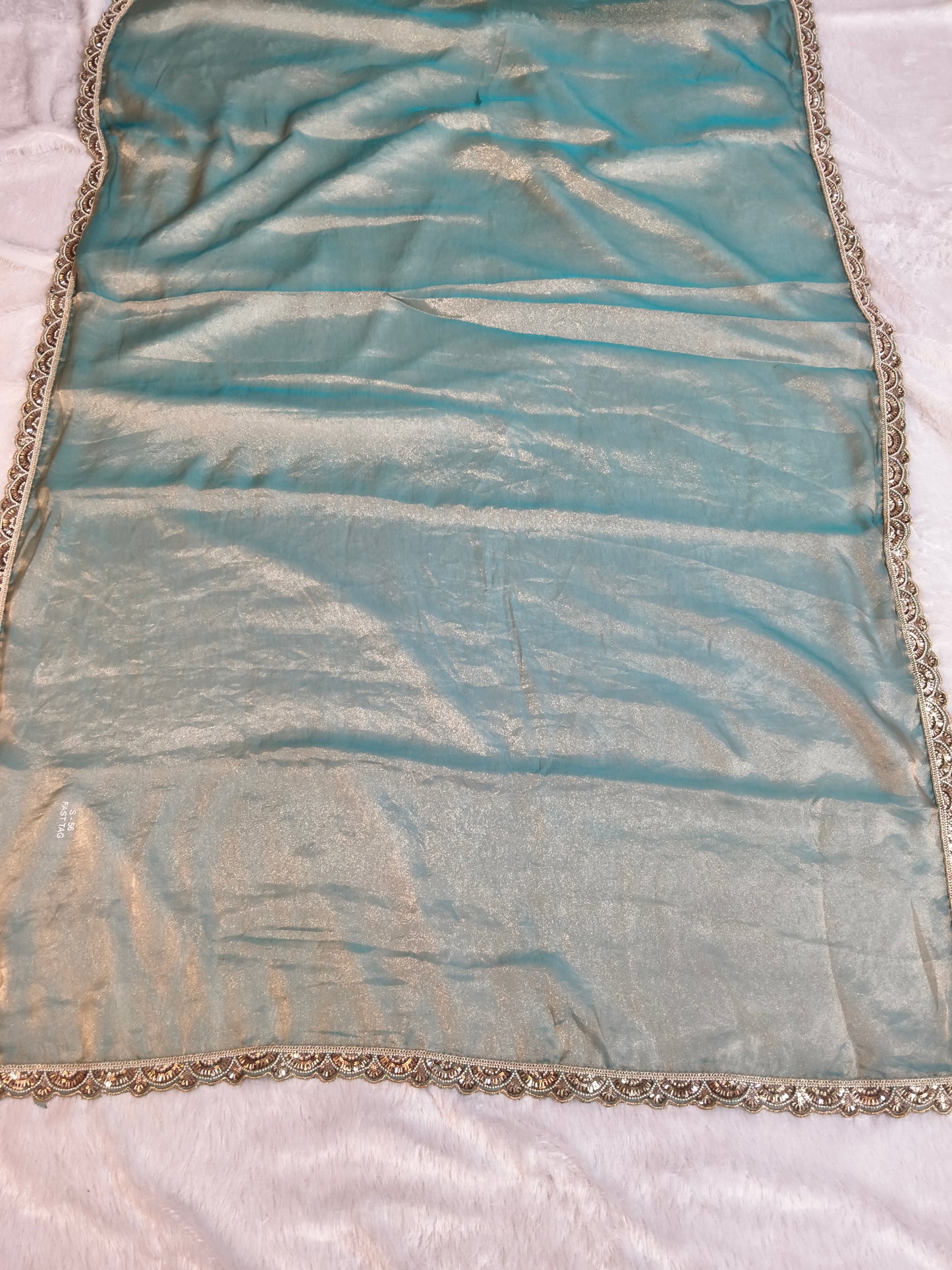 Premium Gamy Silk Saree Set with Heavy Beads Work Blouse