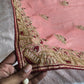 Elegant Gaji Silk Saree with Heavy Wall Moti Embroidery