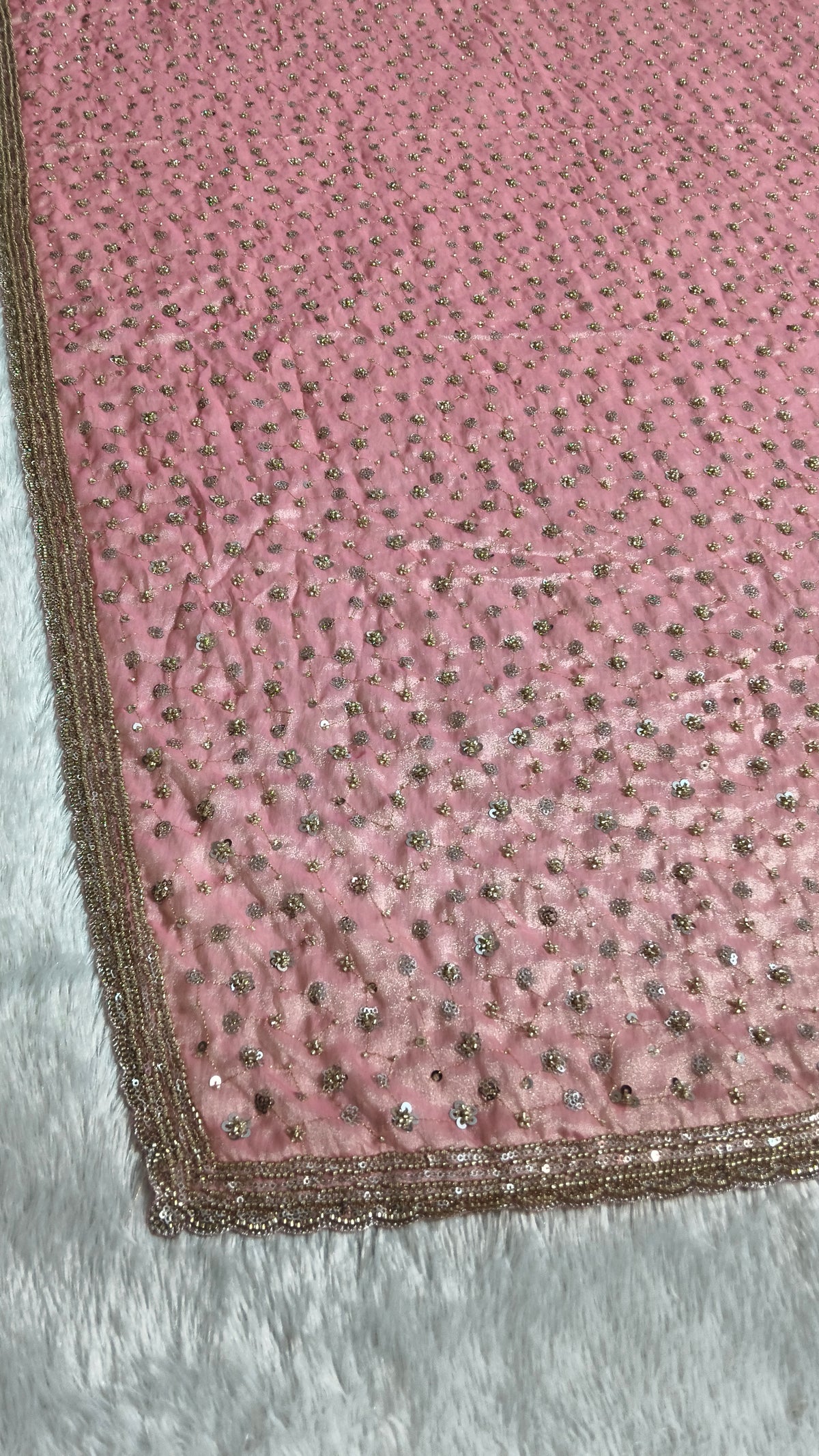 Suche jemanden für einen schönen Sari in der gleichen Farbe