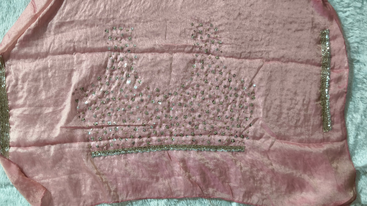 Suche jemanden für einen schönen Sari in der gleichen Farbe