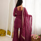 PRESENTING NEW CRUNCHY SILK FABRIC WITH EMBROIDERY SEQUENCE