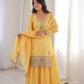 PURE SOFT CRUNCHY SILK FABRIC ANARKALI