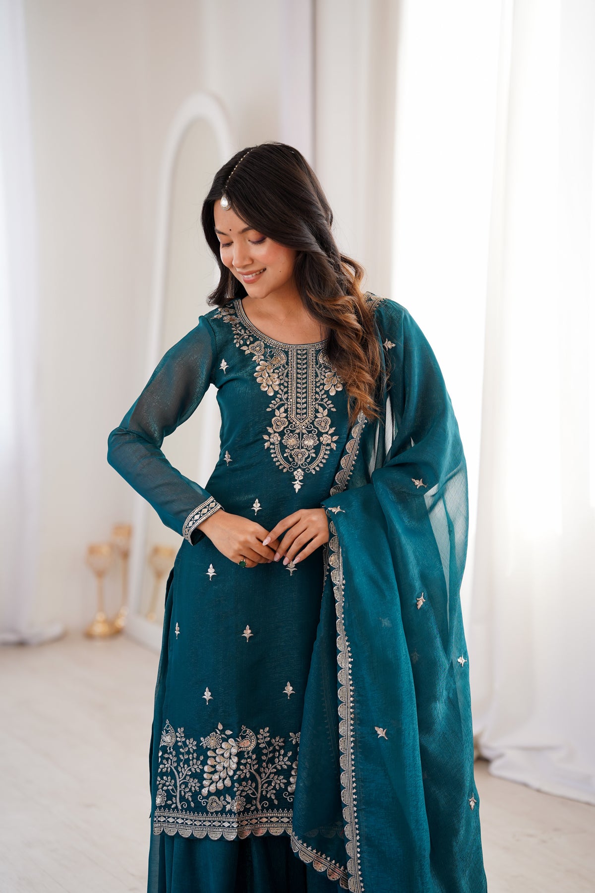 PREMIUM-FERTIGANZUG-SET AUS ANARKALI