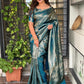 Satin jacquard silk elegance saree